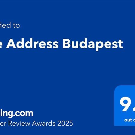 The Address Budapest Exterior foto
